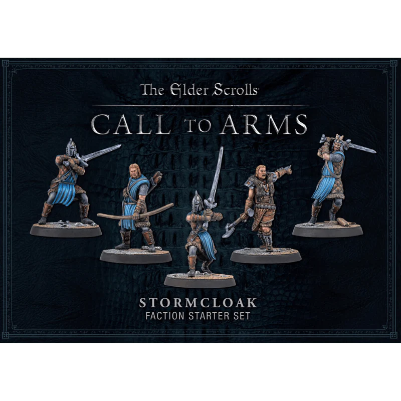 THE ELDER SCROLLS CALL TO ARMS PLASTIC STORMCLOAK FACTION STARTER SET
