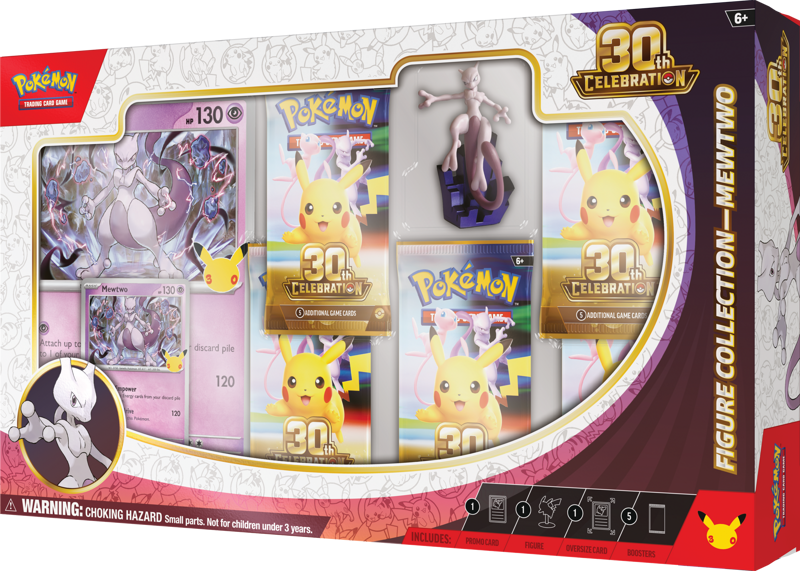 Pokemon TCG 30th Celebration Mewtwo Figure Collection Pre-order 06/11/26