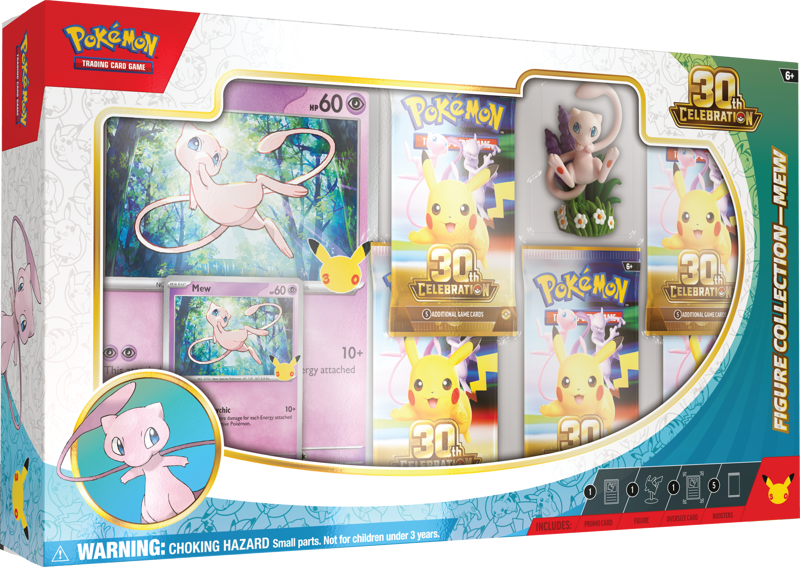 Pokemon TCG 30th Celebration Mew Figure Collection Pre-order 06/11/26