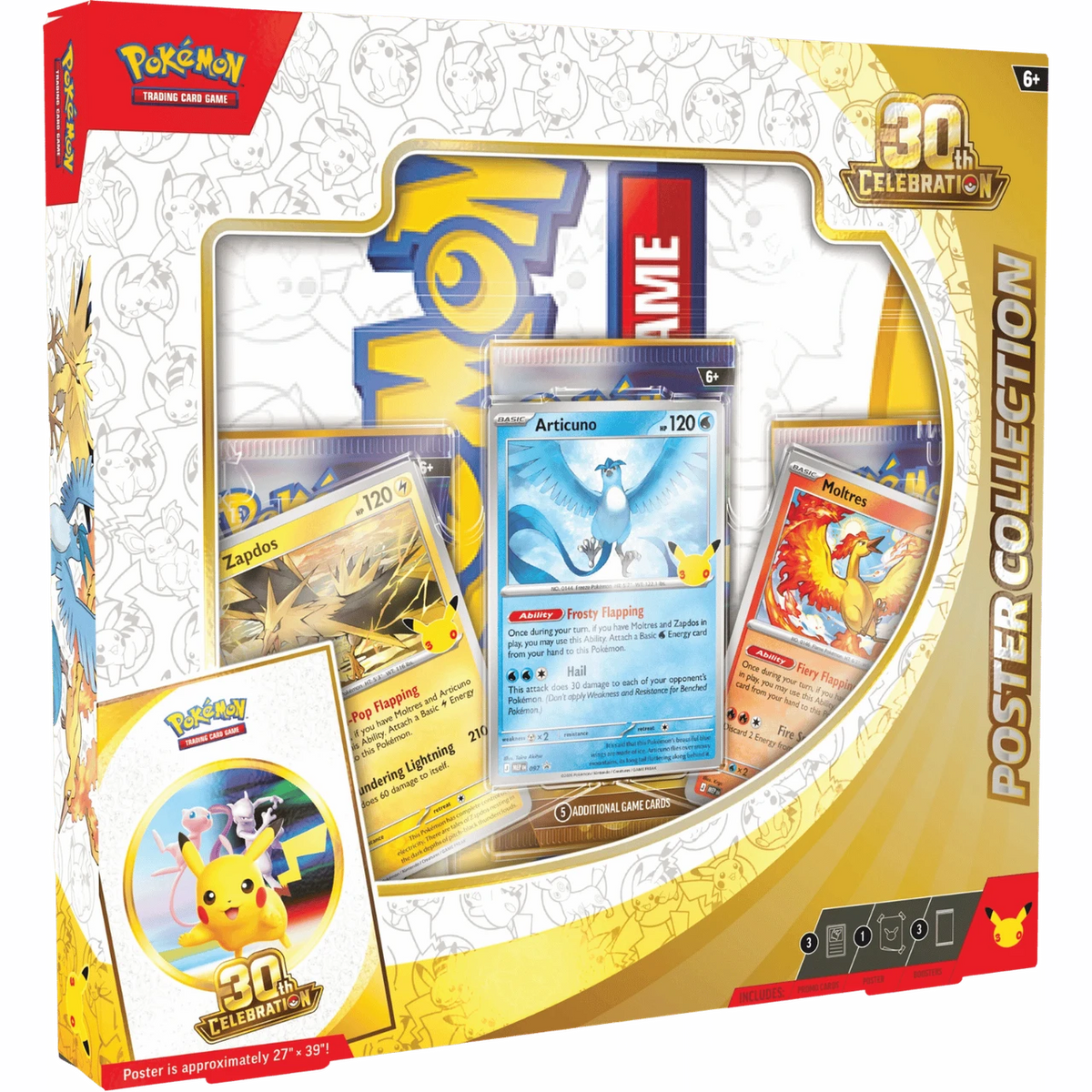 Pokemon TCG 30th Celebration Poster Collection