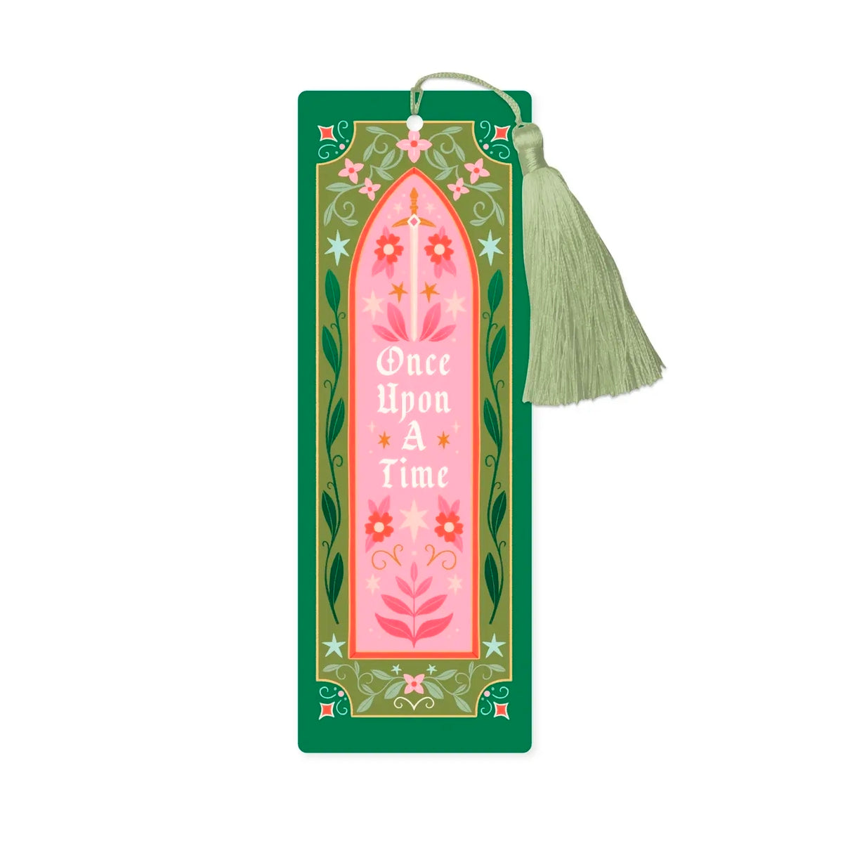 Once Upon a Time Fantasy Bookmark with Tassel