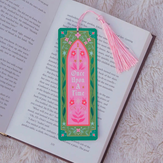 Once Upon a Time Fantasy Bookmark with Tassel
