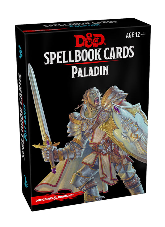 DUNGEONS & DRAGONS SPELLBOOK CARDS PALADIN