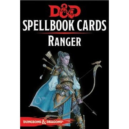 DUNGEONS & DRAGONS SPELLBOOK CARDS RANGER