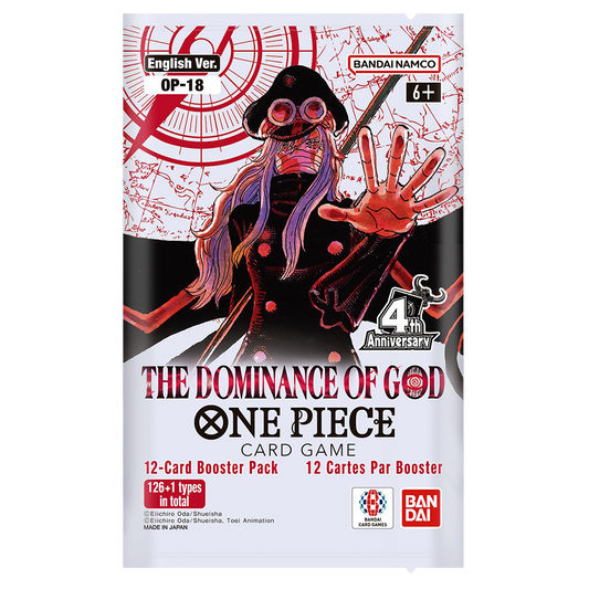 One Piece TCG OP-18 Dominance of God Booster Pack Pre-order 20/11/26