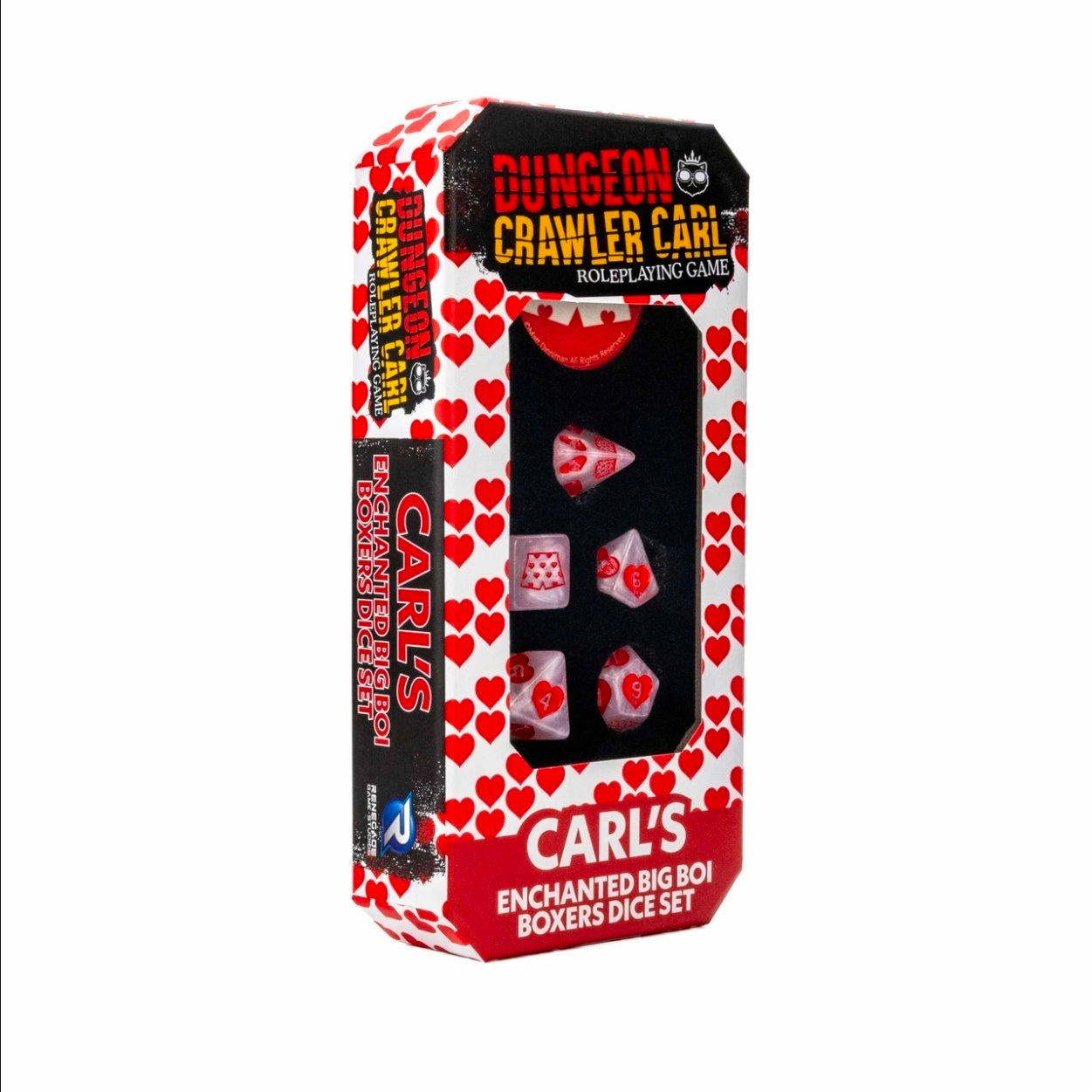 Dungeon Crawler Carl Role Playing Game Carl's Enchanted Big Boi Boxers Dice Set Pre Order 23/11/26