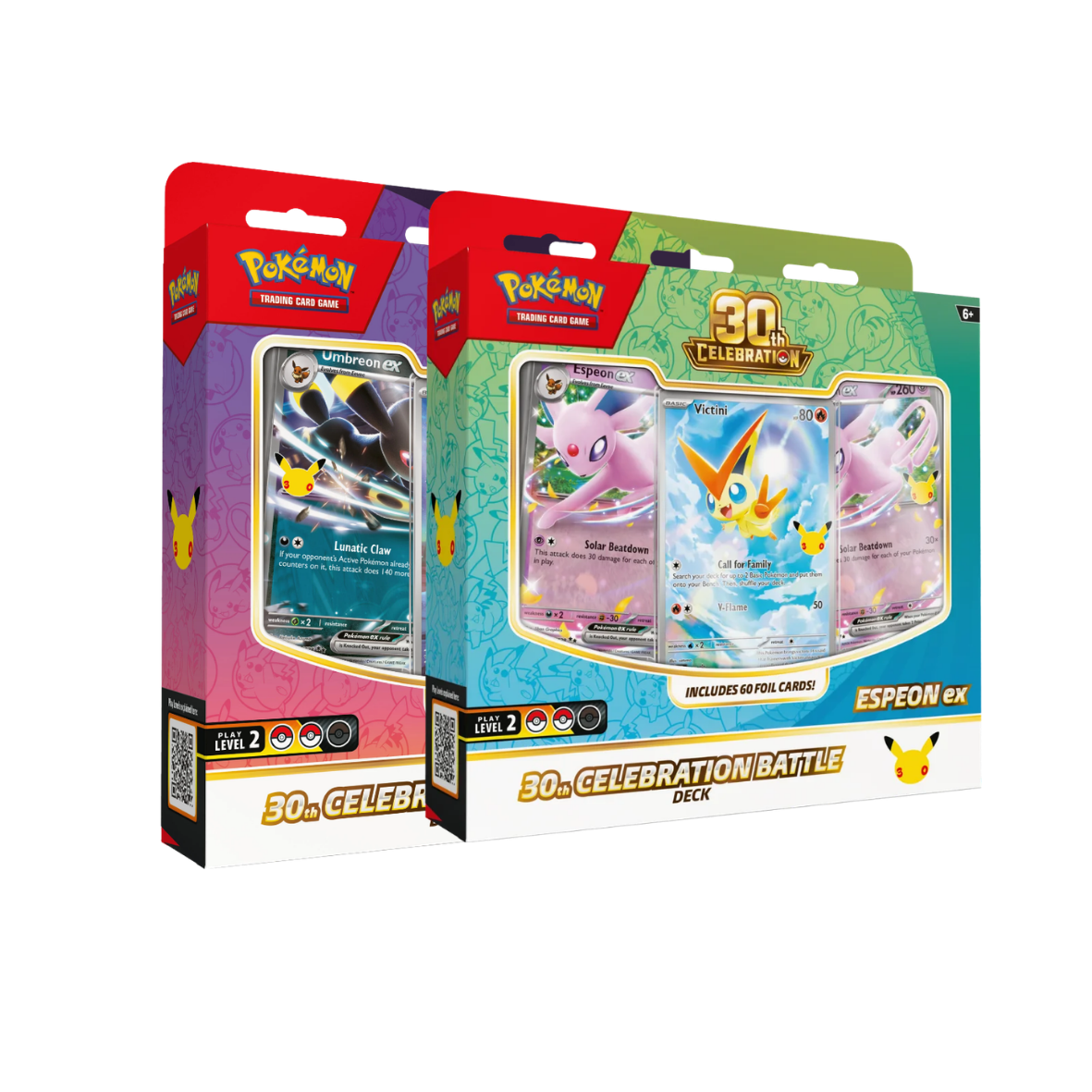 Pokemon TCG 30th Celebration Battle Deck Combo Sylveon ex and Espeon ex