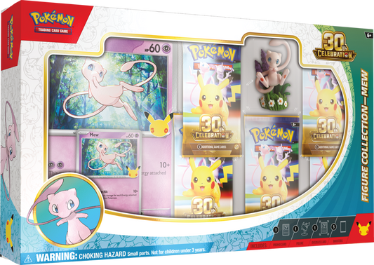 Pokemon TCG 30th Celebration Mew Figure Collection Pre-order 06/11/26
