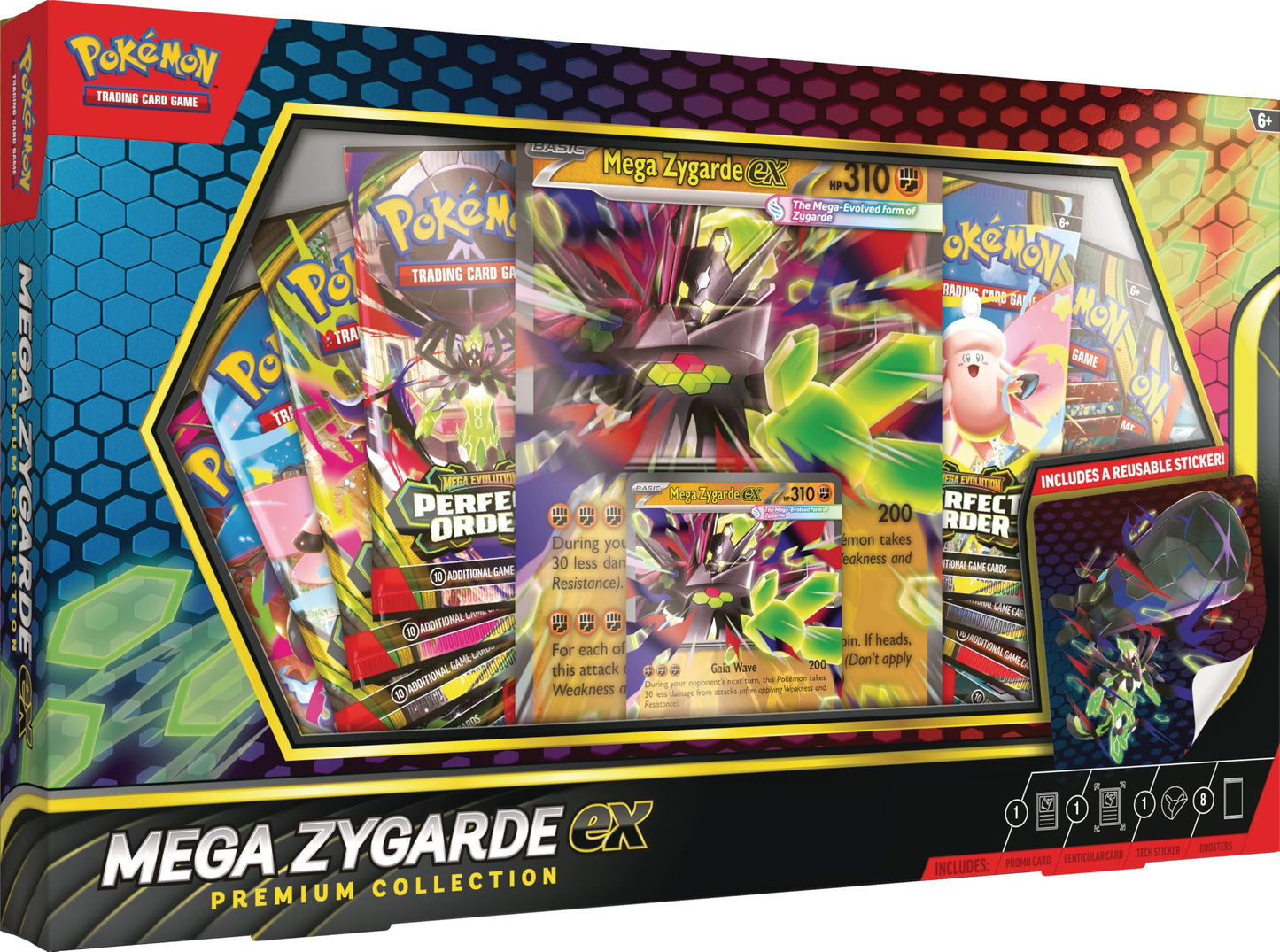 Pokemon TCG Mega Zygarde Ex Premium Collection