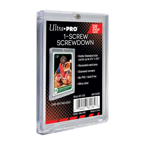 ULTRA PRO 1 SCREWDOWN CARD HOLDER
